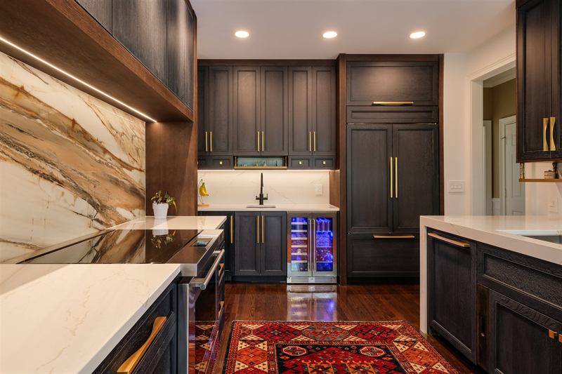 Chef's kitchen remodel in Charlotte by Revival Construction